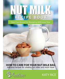 Nut Milk Bag (2 pack) Reusable Fine Nylon Mesh Bags