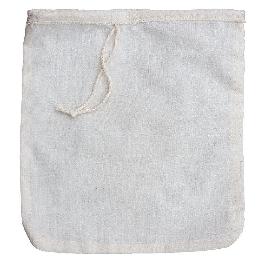 Organic Cotton Nut Milk Bag Size 10x12 inches