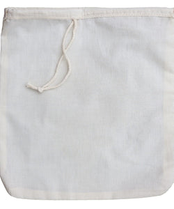 Organic Cotton Nut Milk Bag Size 10x12 inches