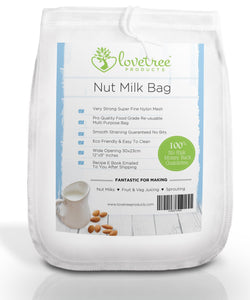 Nut Milk Bag size 10x12 inches, Multipurpose Strainer