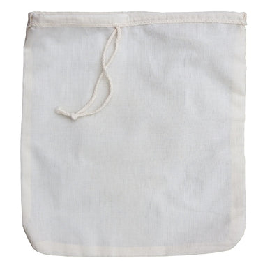 Organic Cotton  Nut Milk Bag Size 12 x 12 inches